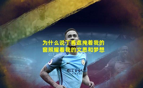 为什么说丁香遮掩着我的窗照耀着我的文思和梦想