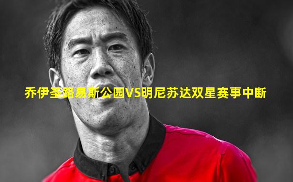 乔伊圣路易斯公园VS明尼苏达双星赛事中断