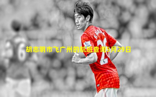 胡志明市飞广州的航班查询5月29日