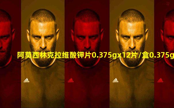 阿莫西林克拉维酸钾片0.375gx12片/盒0.375gx12片/盒