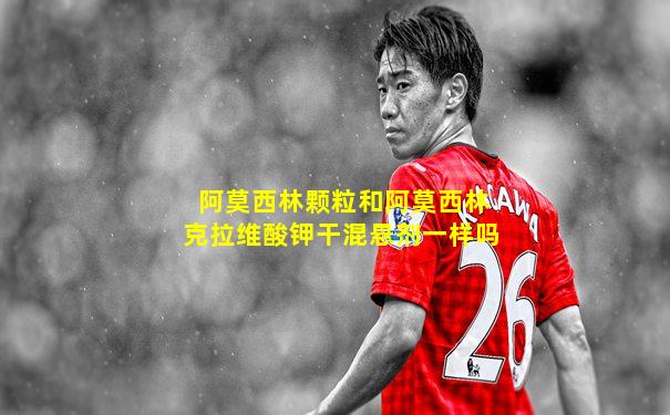 阿莫西林颗粒和阿莫西林克拉维酸钾干混悬剂一样吗